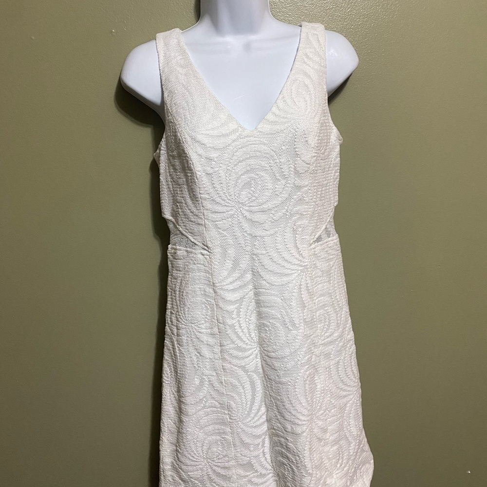 Lilly Pulitzer White Sleeveless‎ Dress, Size 2